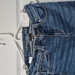 American Eagle low-rise flare jeans